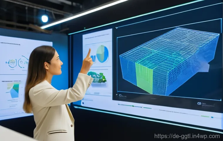 디지털 트윈을 통한 성과 기반 관리 - **Prompt 1: Next-Generation Factory Floor with Digital Twin Integration**
    "A vibrant, wide-angle...