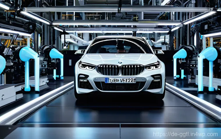 디지털 트윈을 통한 시스템 통합 전략 - **Prompt for "The Pulse of Production: System Integration":**
    "A sleek, ultra-modern factory flo...