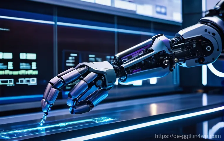 디지털 트윈의 성과 평가 지표 개발 - **Prompt 1: The Synergy of Physical and Digital in Manufacturing**
A futuristic factory floor at...