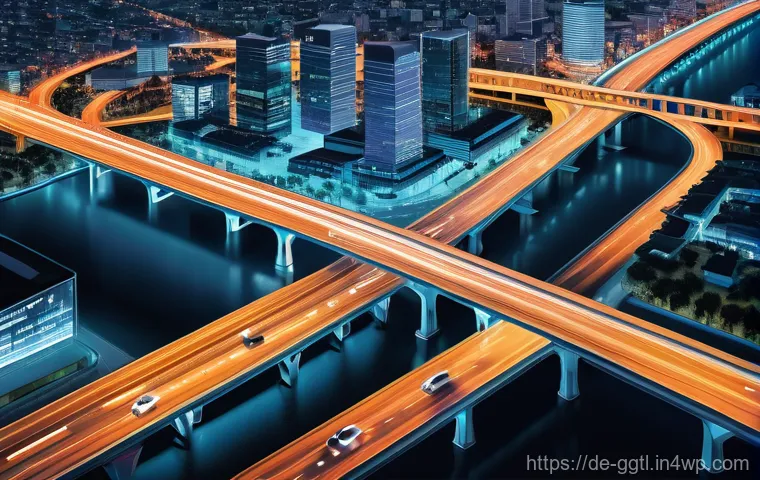 디지털 트윈의 성과 평가 지표 개발 - **Prompt 1: The Synergy of Physical and Digital in Manufacturing**
    A futuristic factory floor at...