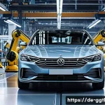 Home 21 디지털 트윈을 활용한 의사결정 지원 시스템 - A highly detailed digital twin model of a modern German automotive production line inside a spacious...